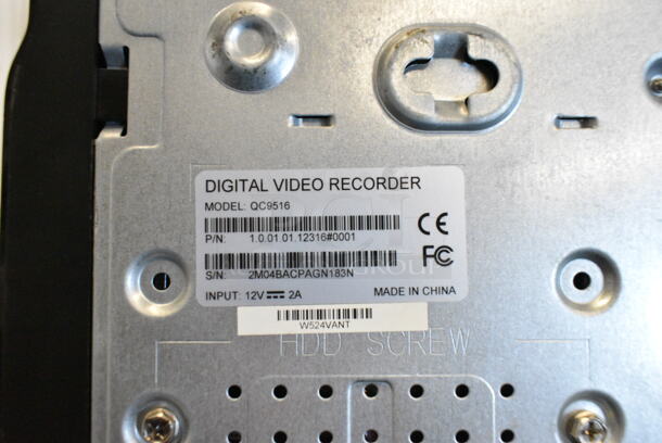 5 Items Including 2 Metal Cash Drawers, 4 Channel Real Time DVR, Tigersecu 16 Channel HD DVR, QSee QC9516 16 Channel HD DVR. 5 Times Your Bid!  - Image 4 of 12