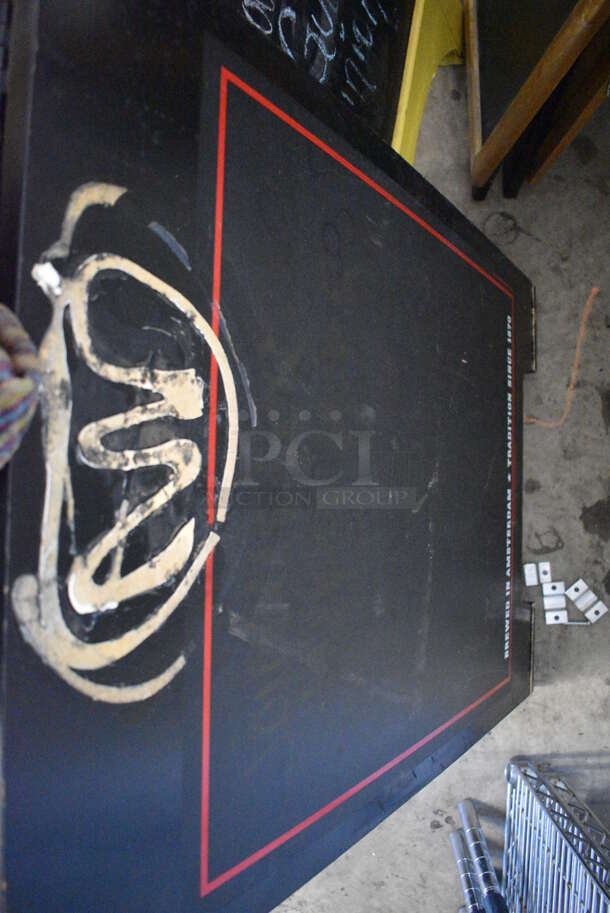 Double Sided A Frame Sidewalk Sign. 24x3.5x35 - Image 3 of 3