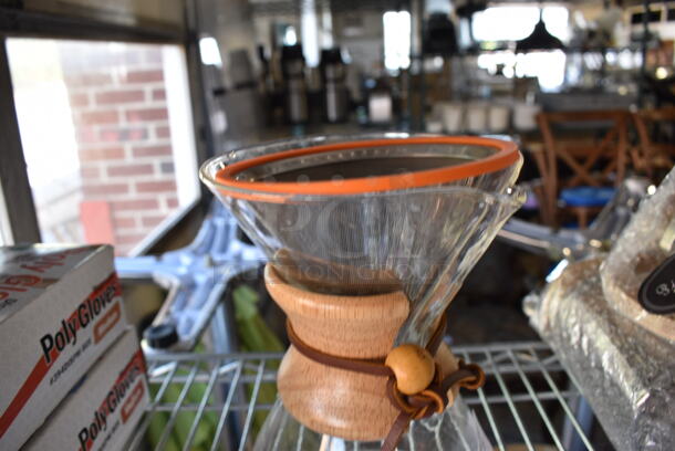 Vase w/ Strainer. 5.5x5.5x8.5 - Image 3 of 3