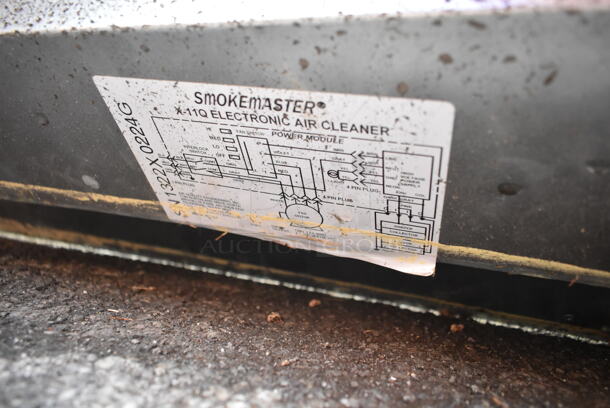 Smokemaster Metal Commercial Smoke Eater.  - Image 4 of 4