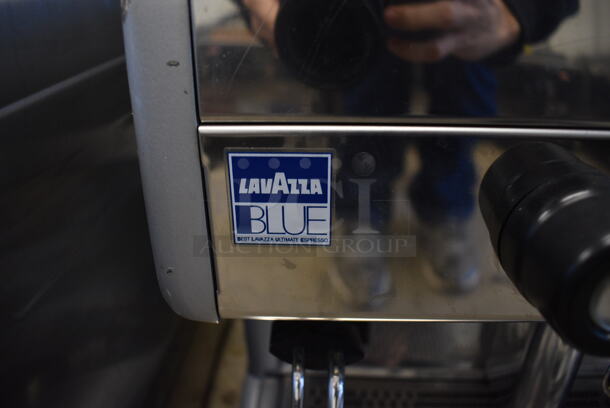 LavAzza Stainless Steel Commercial Countertop 2 Group Espresso Machine w/ 2 Portafilters and 2 Steam Wands. 208 Volts, 1 Phase. 29x20x21 - Image 7 of 7