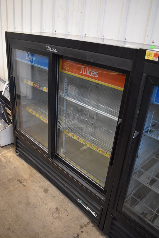 2018 True GDM-41SL-48-HC-LD Metal Commercial 2 Door Cooler Merchandiser w/ Poly Coated Racks. 115 Volts, 1 Phase. 47x21x49. Cannot Test Due To Cut Power Cord - Image 2 of 5