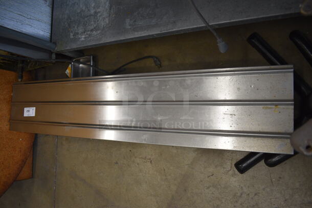 Metal Shelf. 60x12x8 - Image 2 of 3