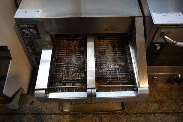 Hatco ITQ-1750-2C Stainless Steel Commercial Countertop Electric Powered Double Conveyor Toast Qwik Toaster Oven. 208 Volts, 1 Phase. - Image 3 of 5