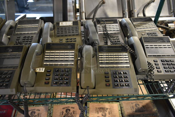 ALL ONE MONEY! Lot of 10 Omega ZT-D Corded Office Telephones. - Image 3 of 6
