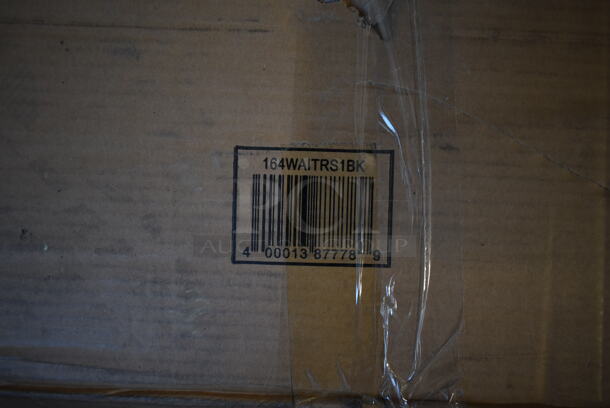 BRAND NEW IN BOX! Lancaster Table & Seating 164WAITRS1BK 46" Black Host Station / Host Podium - Image 5 of 5