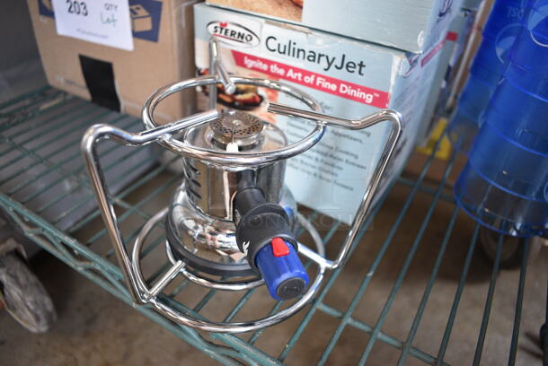 5 IN ORIGINAL BOX! Sterno Metal Countertop Culinary Jet. 6x6x5.5. 5 Times Your Bid! - Image 4 of 4