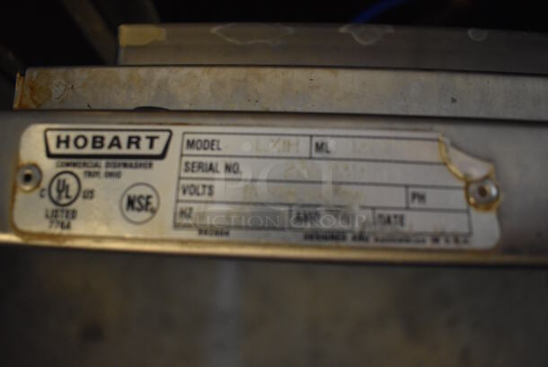 Hobart LXIH Stainless Steel Commercial Undercounter Hi Temp High Temperature Dishwasher. 120/208-240 Volts, 1 Phase. 24x26x34 - Image 5 of 6
