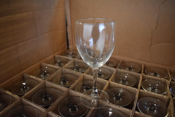 5 Boxes of Various BRAND NEW! Glasses; 3 Boxes of 36 Arcoroc Hi Ball, Box of 24 Embassy Brandy and Box of 36 Arcoroc Excalibur Goblet. 5 Times Your Bid! - Image 5 of 12