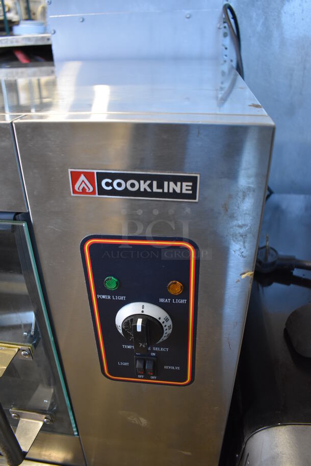 2021 Cookline ER-268 Stainless Steel Commercial Electric Powered Rotisserie Oven. 220 Volts. 46.5x27x32 - Image 4 of 8