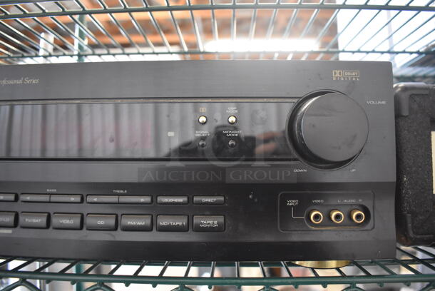 Optimus STAV-3790 Professional Series Audio Video Receiver. 16.5x14.5x6.5 - Image 5 of 5