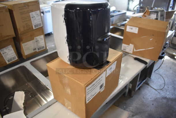 BRAND NEW IN BOX! San Jamar Black Poly Hand Towel Dispenser. - Image 2 of 5