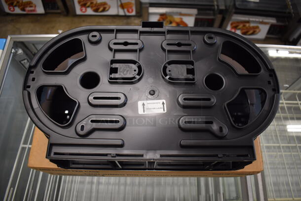 6 BRAND NEW IN BOX! Vondrehle Gray Poly Wall Mount Toilet Paper Dispensers. 19.5x5x11. 6 Times Your Bid! - Image 6 of 7