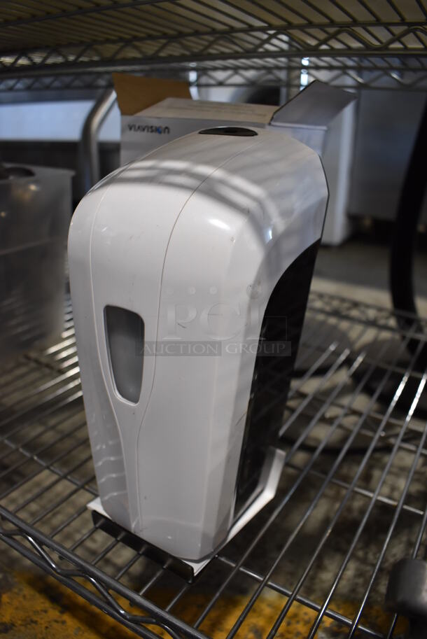 BRAND NEW IN BOX! Viavision Wall Mount Automatic Hand Sanitizer Dispenser.  - Image 2 of 4