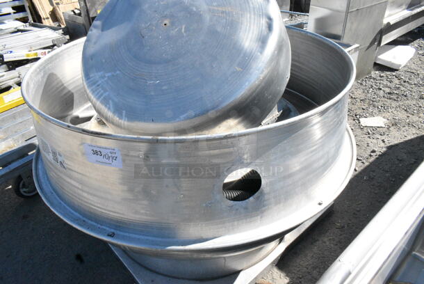 Penn Air Metal Commercial Rooftop Mushroom Exhaust Fan.  - Image 5 of 8
