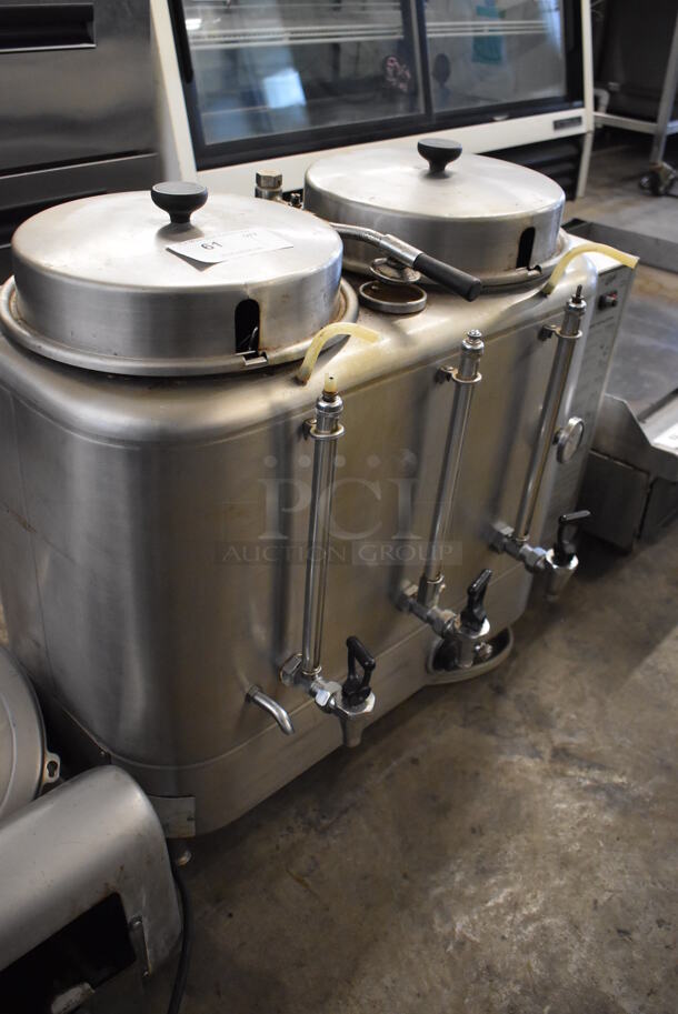 Cecilware RU300 Stainless Steel Commercial Countertop Automatic Coffee Urn. 220 Volts, 3 Phase. 32x18x27 - Image 2 of 7