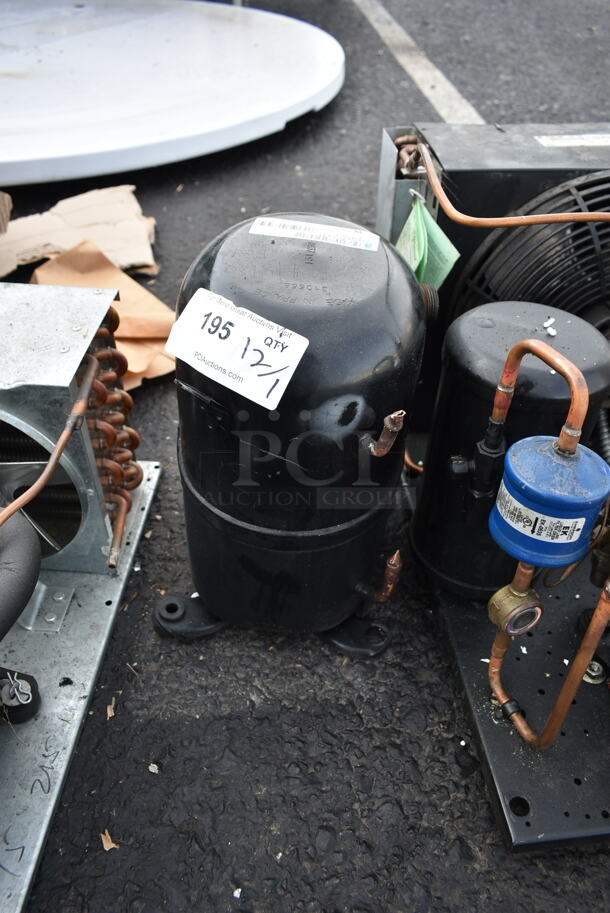Copeland RST55C1E-CAV-109 Compressor and Extra Motor. 208-230 Volts, 1 Phase.  - Image 4 of 6