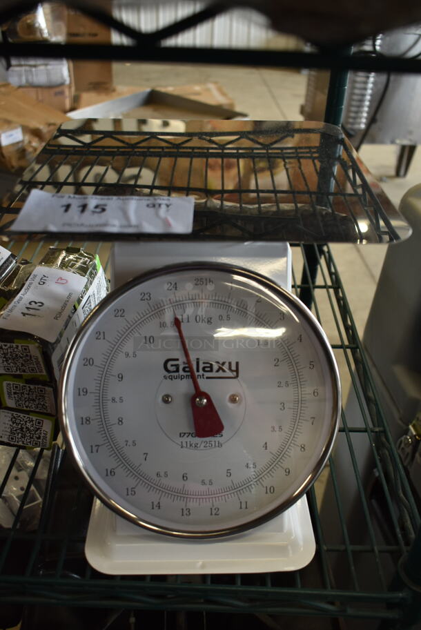 BRAND NEW SCRATCH AND DENT! Galaxy 177GPCM25 25 lb. Mechanical Portion Control Scale - Image 2 of 3