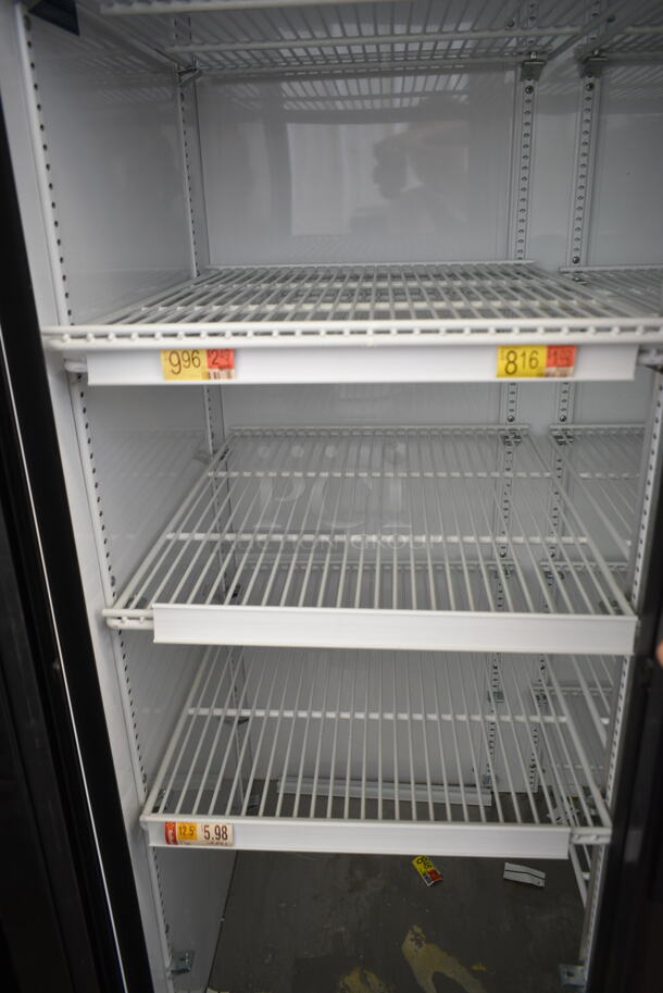 2020 True GDM-33-HC-LD Metal Commercial 2 Door Reach In Cooler Merchandiser w/ Poly Coated Racks. 115 Volts, 1 Phase. Tested and Working! - Image 3 of 4