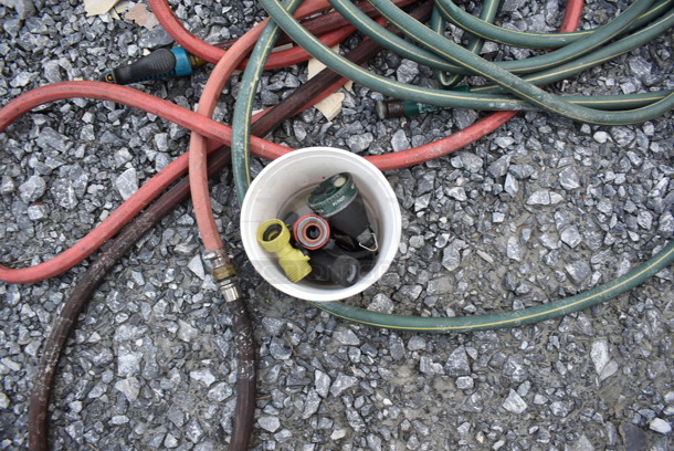 ALL ONE MONEY! Lot of 2 Hoses and Metal Piece - Image 7 of 7
