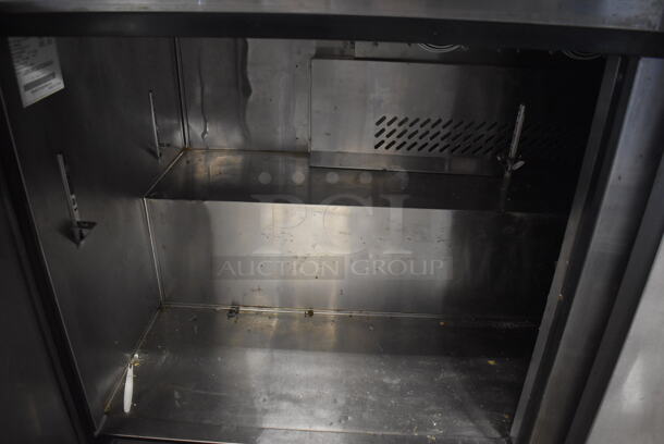 2016 Migali C-SP60-24BT Stainless Steel Commercial Sandwich Salad Prep Table Bain Marie Mega Top on Commercial Casters. 115 Volts, 1 Phase. 60.5x34x47. Tested and Powers On But Temps at 55 Degrees - Image 8 of 9