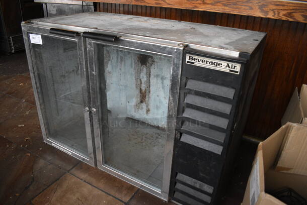 Beverage Air BB48G Metal Commercial 2 Door Back Bar Cooler Merchandiser. 115 Volts, 1 Phase. BUYER MUST REMOVE. 48x25x34. Item Was in Working Condition on Last Day of Business. (Susquehanna Ale House) - Image 2 of 6