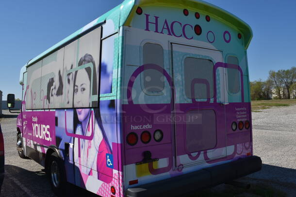 2011 Ford Ecoline Passenger Bus. Odometer Reads 29,039. VIN 1FDFE4FS5BDB14627. Title In Hand. The bus is a 14-passenger, with a space for a wheelchair to fasten to the floor. Vehicle Runs and Drives But Battery Needs To Be Reconnected. See Lot #12 For Additional Pictures - Image 7 of 12