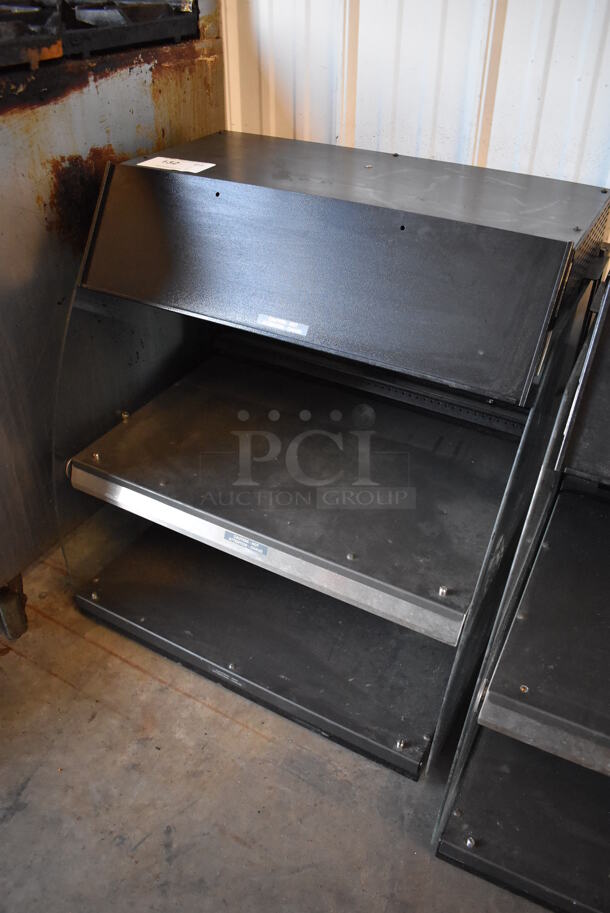 Metal Commercial Countertop Heated 2 Tier Display Case Merchandiser. 26x21x28.5. Cannot Test Due To Plug Style - Image 2 of 5