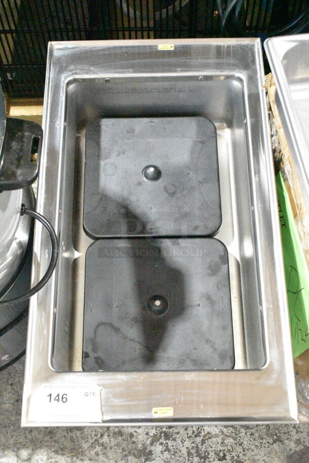 Vollrath FC-6IH Stainless Steel Commercial Drop In Steam Table. 208-240 Volts, 1 Phase.  - Image 6 of 7
