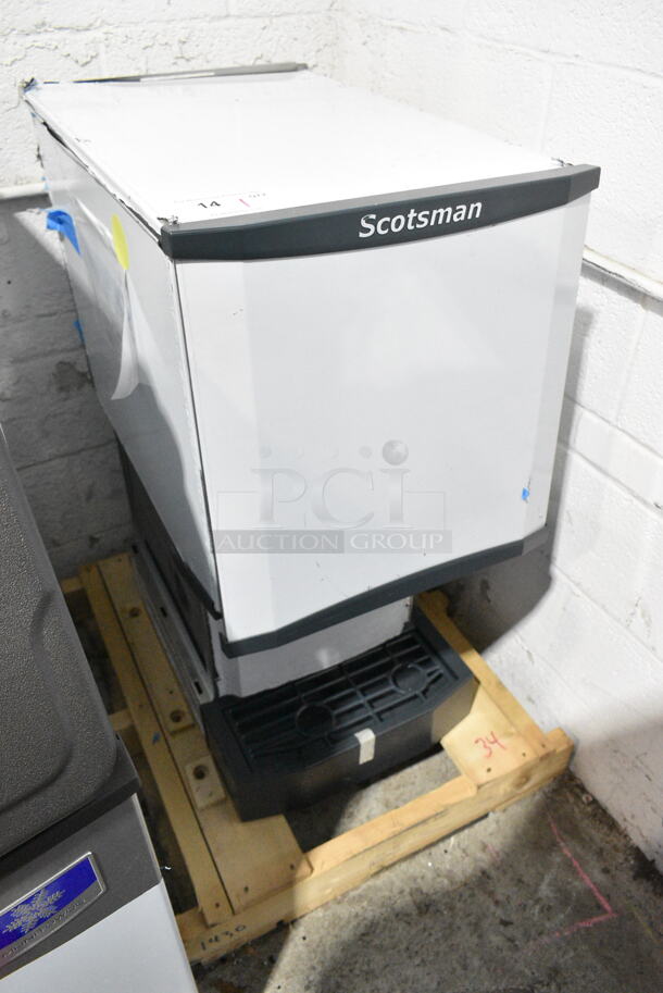 BRAND NEW SCRATCH AND DENT! 2024 Scotsman HID312A-1A Meridian Countertop Ice Machine and Water Dispenser - 12 lb. Bin Storage. 115 Volts, 1 Phase.  - Image 3 of 11