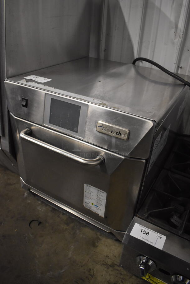 2014 Merrychef eikon e4s Stainless Steel Commercial Countertop Electric Powered Rapid Cook Oven. 208/240 Volts, 1 Phase. 23x25x23.5 - Image 2 of 5
