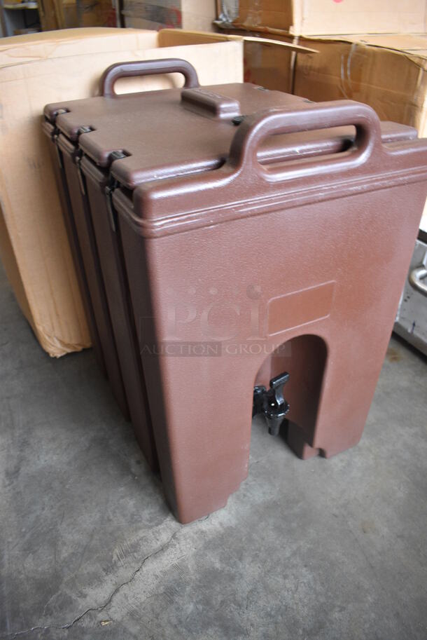2 BRAND NEW IN BOX! Cambro Model 1000LCD Brown Poly Insulated Beverage Holder Dispensers. 16x21x25. 2 Times Your Bid! - Image 3 of 9
