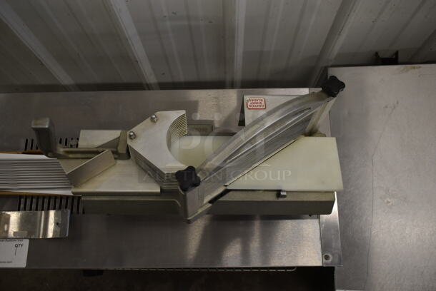 Nemco 56600 Metal Commercial Countertop Tomato Slicer.  - Image 5 of 6