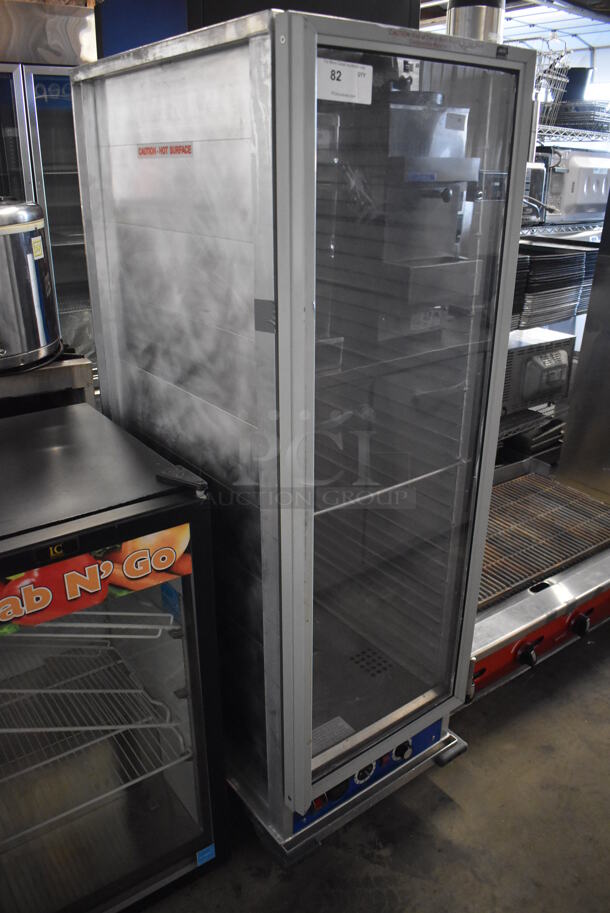 HC1836HP Metal Commercial Single Door Reach In Warming Cabinet on Commercial Casters. 120 Volts, 1 Phase. Tested and Working! - Image 2 of 7