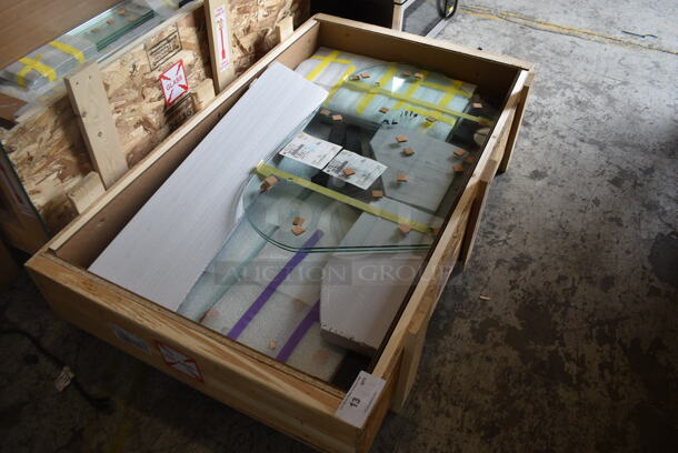 BRAND NEW IN CRATE! Glass Panes.  - Image 2 of 5