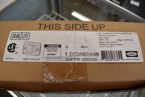 2 Exit Signs. Includes 12x9x3. 2 Times Your Bid! - Image 3 of 12