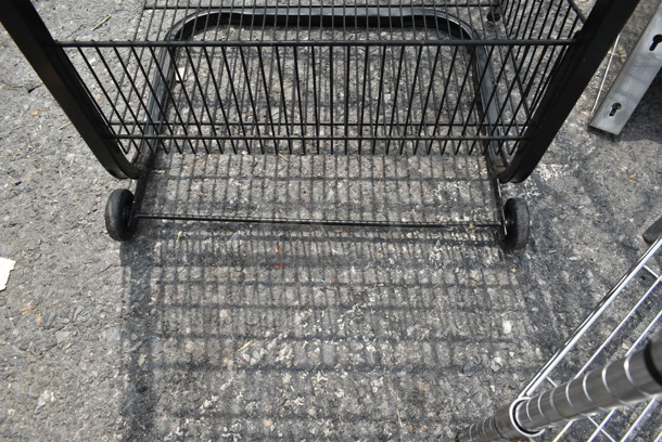 Black Wire 5 Tier Basket Rack. - Image 5 of 5