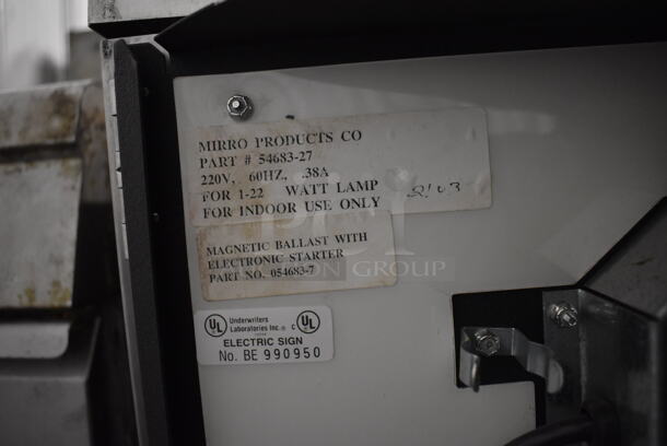Taylor Stainless Steel Commercial 2 Flavor Frozen Beverage Machine. 208/240 Volts, 1 Phase. 17x31x36 - Image 5 of 8
