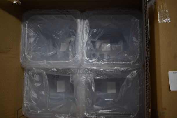 5 Boxes of 24 BRAND NEW! Vigor 247FP166PP 1/6 Size 6" Deep Translucent Polypropylene Food Pan. 5 Times Your Bid! - Image 3 of 3