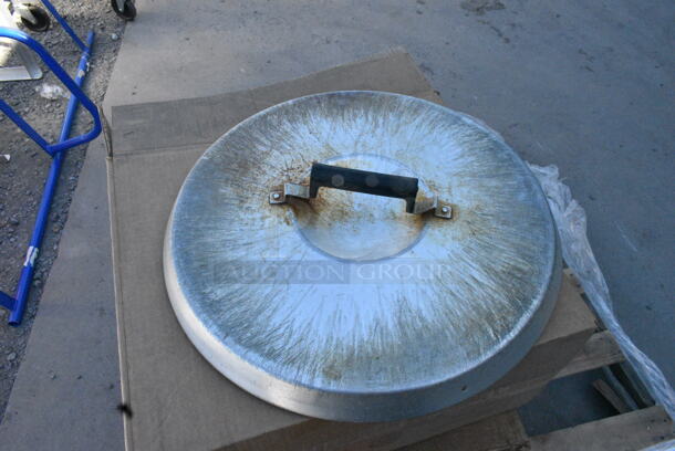 Metal Commercial Pan Rack w/ 27 Baking Pans and 1 Lid - Image 5 of 5