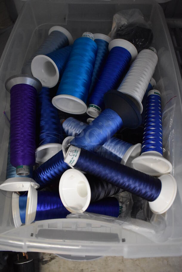 Expert AD860 Metal Commercial Floor Style Embroidery Machine on Commercial Casters w/ 2 Tiers Worth of Extra Parts. Includes 26x30x64 - Image 10 of 12