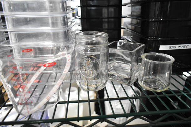 ALL ONE MONEY! Tier Lot of Various Items Including Poly Drop In Bins, Sauce Pans, Colander, Metal Bowls.  - Image 4 of 12