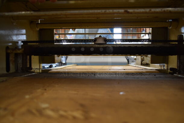 Ostali Metal Commercial Floor Style Reversible Dough Sheeter on Commercial Casters. 220 Volts. - Image 6 of 12