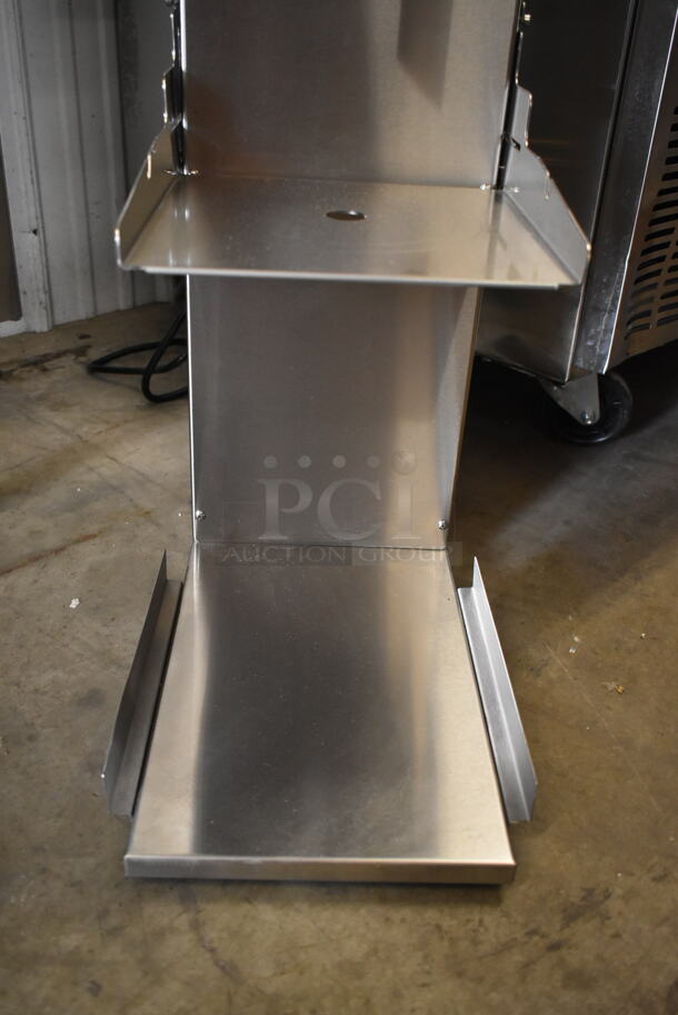 BRAND NEW SCRATCH AND DENT! Curtis CB Stainless Steel Commercial Countertop Combo Coffee / Tea Brewer with Adjustable Shelf and Hot Water Dispenser. 120 Volts, 1 Phase. - Image 4 of 8