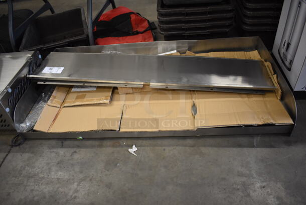 Backyard Pro 554LPGGP48 Stainless Steel Griddle Plate w/ Metal Pieces. 46x22x6 - Image 2 of 8