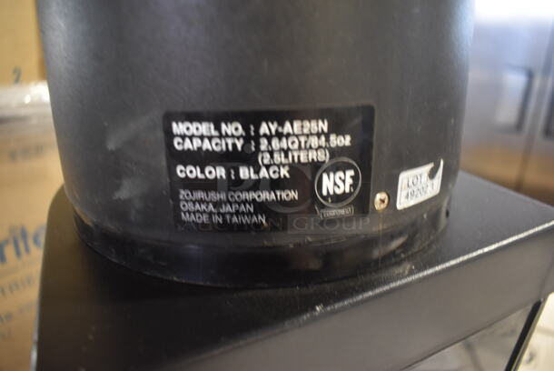Zojirushi AY-AE25N Black Poly Countertop Beverage Holder Dispenser. - Image 4 of 4