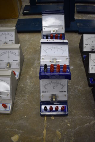 5 Globe EDM-19 Volt Meter in Blue. 5 Times Your Bid! (Main Building)