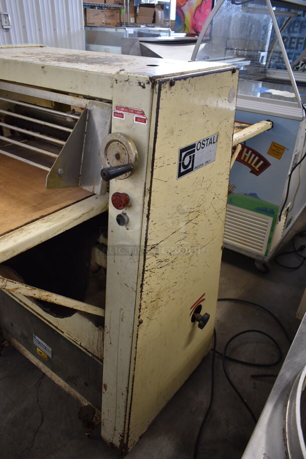 Ostali Metal Commercial Floor Style Reversible Dough Sheeter on Commercial Casters. 220 Volts. - Image 11 of 12