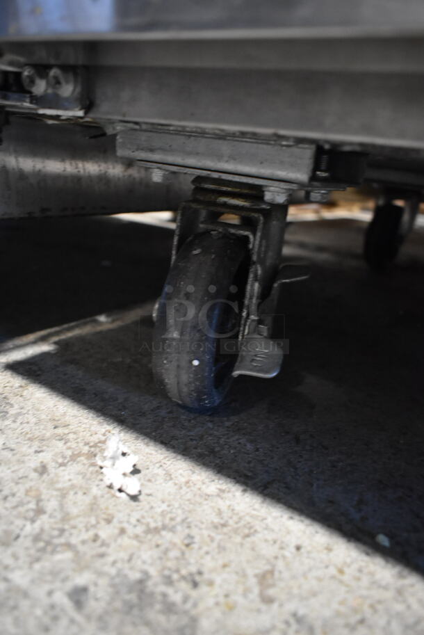 Coldline UUC-48R-E-HC Stainless Steel Commercial 2 Door Undercounter Cooler on Commercial Casters. 115 Volts, 1 Phase. Tested and Working! - Image 2 of 7