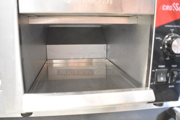 2024 Crosson CCT-500 Stainless Steel Commercial Countertop Electric Powered Conveyor Toaster Oven. 120 Volts, 1 Phase. Tested and Does Not Power On - Image 4 of 6